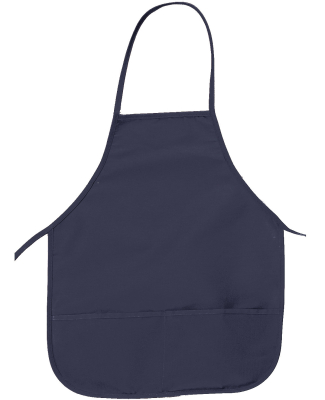 Big Accessories APR51 24" Pocket Apron in Navy