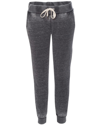 J America 8944 Women’s Vintage Zen Fleece Jogger in Dark smoke