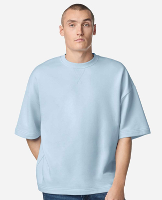 American Apparel FTEX00 Unisex French Terry Ex Cre in Powder blue
