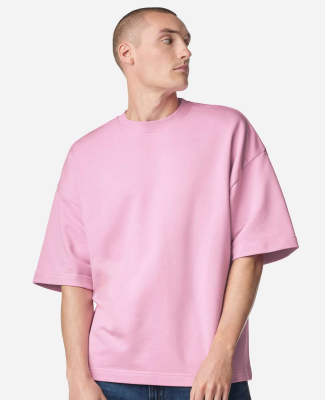 American Apparel FTEX00 Unisex French Terry Ex Cre in Powder pink