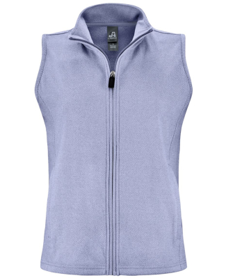 J America 8764 Women's Element Fleece Vest in Navy