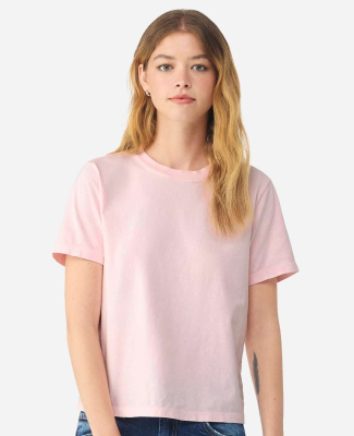 Bella + Canvas 6110GD Women's Garment-Dyed Tee in Pink