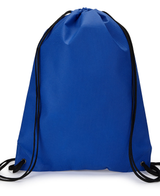 Liberty Bags A136 Non-Woven Drawstring Backpack in Royal