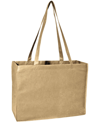 Liberty Bags A134 Non-Woven Deluxe Junior Tote in Tan