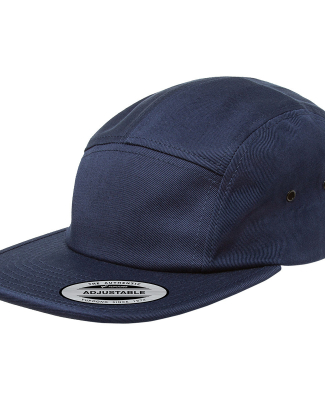 Yupoong-Flex Fit 7005 Classic Jockey Flat Bill Cap in Navy