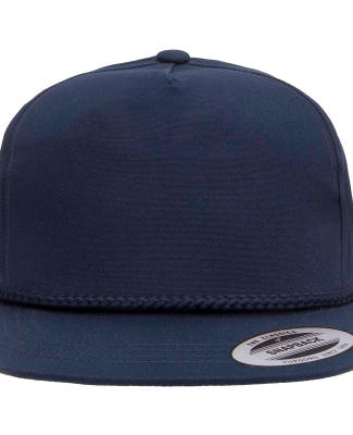 Yupoong-Flex Fit 6002YP Classic Poplin Golf Cap in Navy