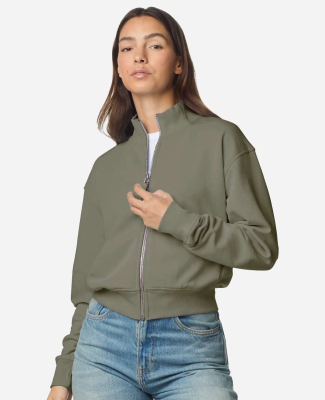 American Apparel FTJ00 Women's French Terry Full-Z in Lieutenant
