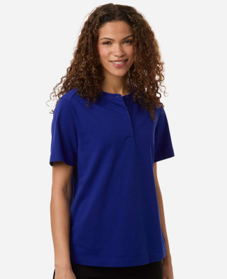 Devon and Jones DG102W Women's Seaton Pebble Textu in Midnight royal
