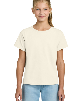 Gildan 3000B Youth Light Cotton T-Shirt in Natural
