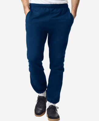Gildan 18100 Unisex Heavy Blend™ Pocket Sweatpan in Navy