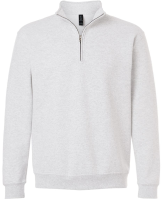 Gildan 18810 Unisex Heavy Blend™ Quarter-Zip Swe in Ash
