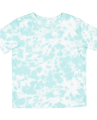 Rabbit Skins 3321EX Toddler Fine Jersey Tee - Exte in Island tie dye