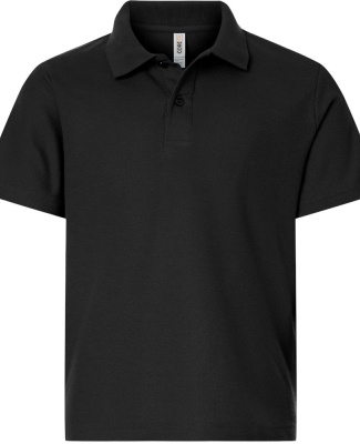 Core 365 CE106Y Youth Resolve CVC Performance Piqu in Black