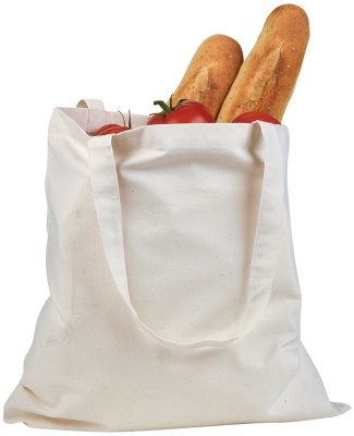 BAGedge BE007 Canvas Promo Tote in Natural