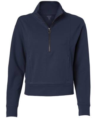 North End NE220W Women's Mantra Half-Zip Ottoman P in Classic navy