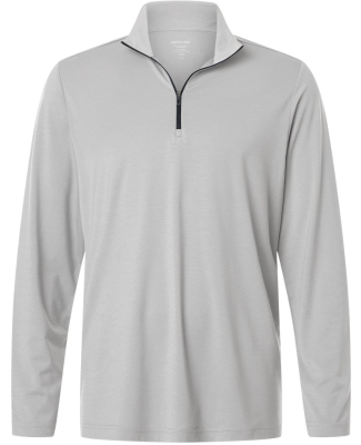 North End NE405 Men's Jaq Stretch Performance Quar in Platinum/ carbon