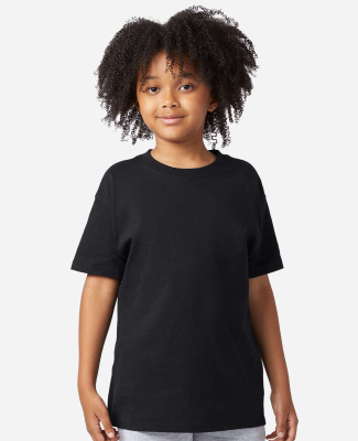 Champion Clothing CH1081 Youth Jersey T-Shirt in Black