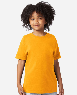 Champion Clothing CH1081 Youth Jersey T-Shirt in C. gold
