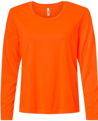 Core 365 CE10LW Women's Capital Performance Long S in Safety Orange