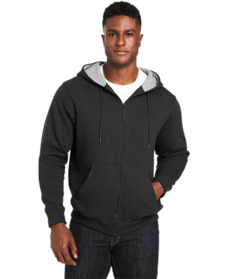 Harriton M711T Unisex Tall ClimaBloc™ Lined Heav in Black