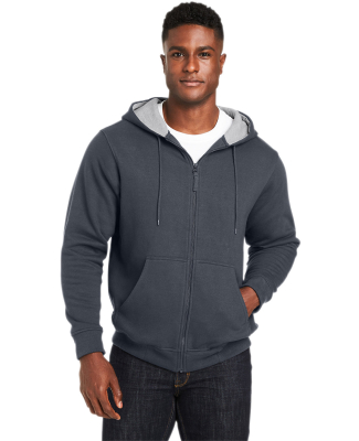 Harriton M711T Unisex Tall ClimaBloc™ Lined Heav in Dark charcoal
