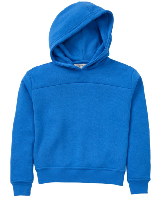Boxercraft BY5404 Youth Colorblocked Hooded Sweats in Collegiate blue