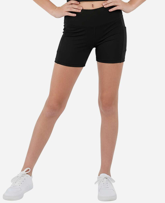 Boxercraft BY6104 Youth Zen Sport Shorts in Black