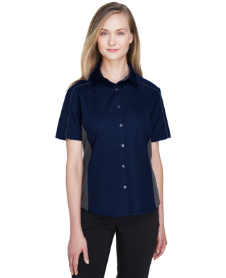 North End 77042 Women's Fuse Colorbloack Twill Sho in Classic navy/ carbon