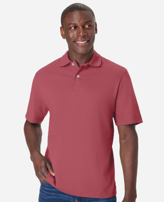 Comfortwash by Hanes GDH116 Men's Garment-Dyed Jer in Crimson fall