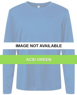 Core 365 CE10LY Youth Capital Performance Long Sle Acid Green