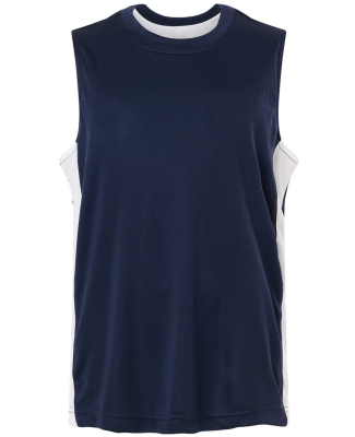 Team 365 TT115Y Youth Zone Performance Reversible  in Sport dark navy/ white