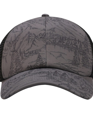 DRI DUCK 3341 Buckridge Trucker Cap in Black