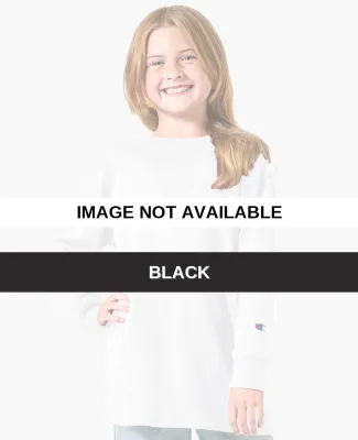 Champion Clothing CH1751 Youth Long Sleeve T-Shirt Black