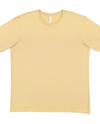 LA T 6901 Unisex Fine Jersey Tee in Latte