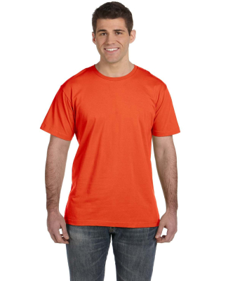 LA T 6901 Unisex Fine Jersey Tee in Orange