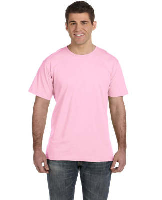LA T 6901 Unisex Fine Jersey Tee in Pink