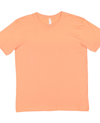 LA T 6901 Unisex Fine Jersey Tee in Sunset