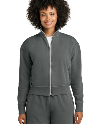 Comfort Colors 1570L Women's Garment-Dyed Full-Zip in Pepper