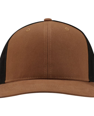 DRI DUCK 3340 Heritage Pro Trucker Cap in Saddle/ black
