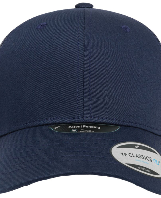 Yupoong-Flex Fit 6606NU NU Retro Trucker Cap in Navy