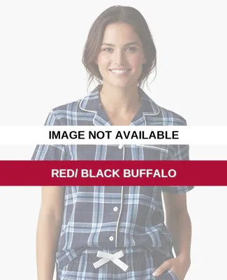 Boxercraft BW7101 Women's Boxy Flannel Shirt Red/ Black Buffalo