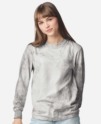 Comfort Colors 6045 Unisex Colorblast™ Long Slee in Smoke
