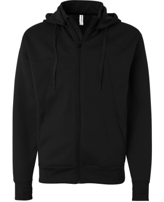 Independent Trading Company EXP80PTZ Unisex Poly-T in Black