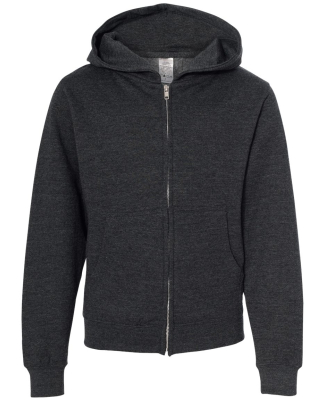 Independent Trading Company SS4001YZ Youth Midweig in Charcoal heather