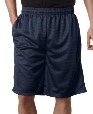 Badger Sportswear 7219 Men's Pro Mesh 9" Shorts wi in Navy