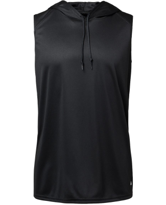 Badger Sportswear 4108 Men's B-Core Sleeveless Hoo in Black