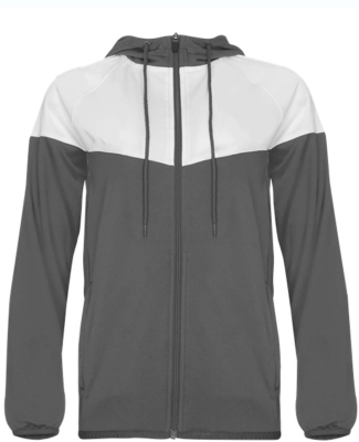 Badger Sportswear 7922 Women's Sprint Outer-Core J in Graphite/ white