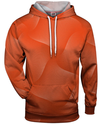 Badger Sportswear 1413 Men's Warp Hooded Sweatshir in Burnt orange