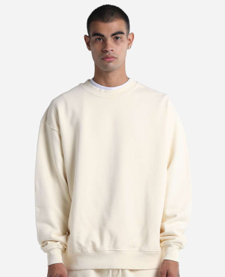 Shaka Wear SHGMC Unisex Max Heavy Garment-Dyed Cre in Cream