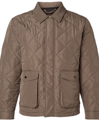 Weatherproof 27713 Men's Diamond Quilted Jacket in Driftwood
